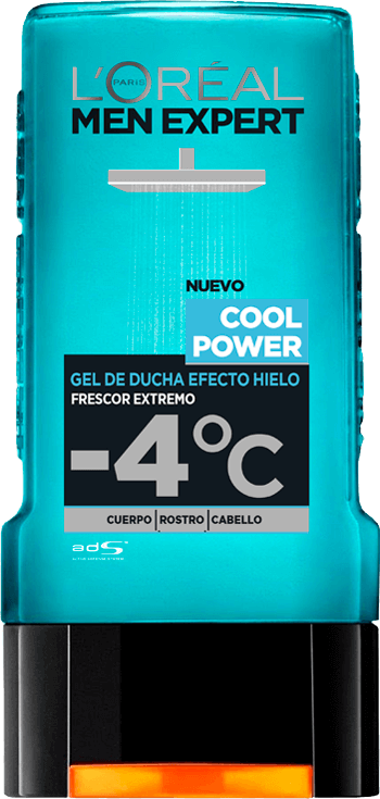 Gel Ducha Efecto Hielo Cool Power Packshot